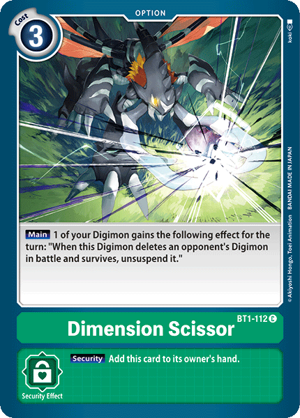 Dimension Scissor, BT1-112