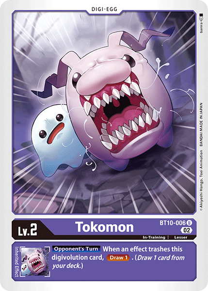 Tokomon, BT10-006