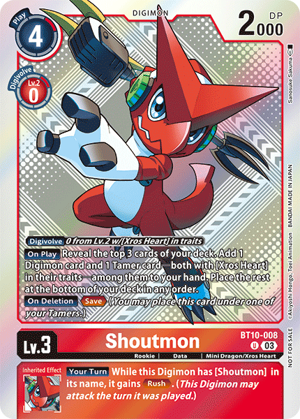 Shoutmon, BT10-008-p1
