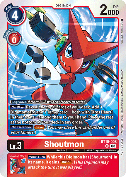 Shoutmon, BT10-008-p2