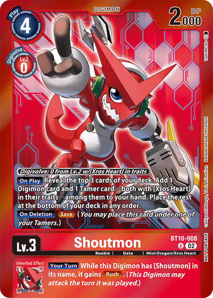 Shoutmon, BT10-008-p3
