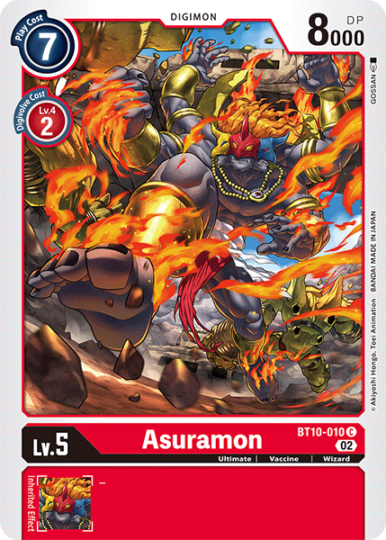 Asuramon, BT10-010