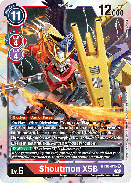 Shoutmon X5B, BT10-015