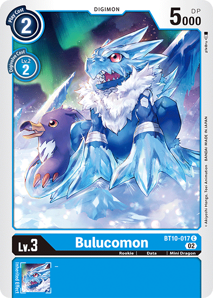 Bulucomon, BT10-017