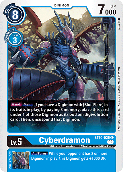 Cyberdramon, BT10-025