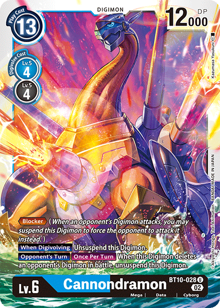 Cannondramon, BT10-028