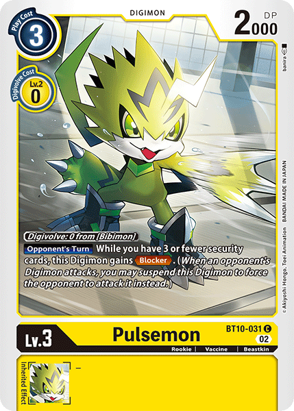 Pulsemon, BT10-031