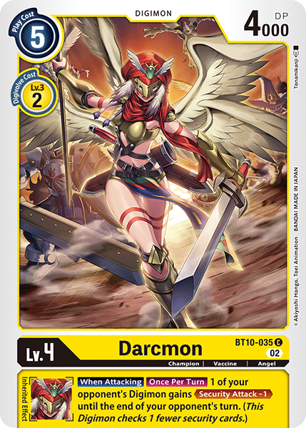Darcmon, BT10-035