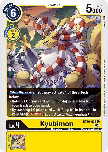 Kyubimon, BT10-036