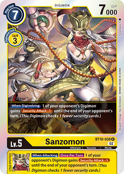 Sanzomon, BT10-038