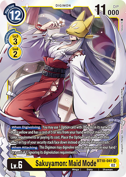 Sakuyamon: Maid Mode, BT10-041