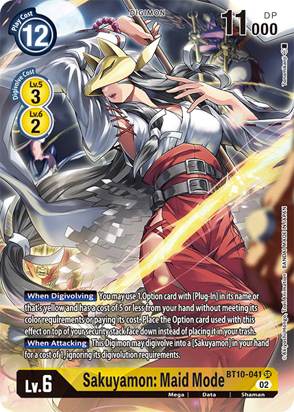 Sakuyamon: Maid Mode, BT10-041-p1