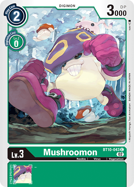 Mushroomon, BT10-043