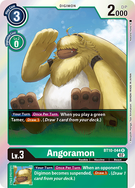 Angoramon, BT10-044