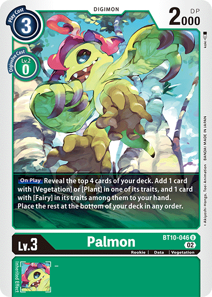 Palmon, BT10-046