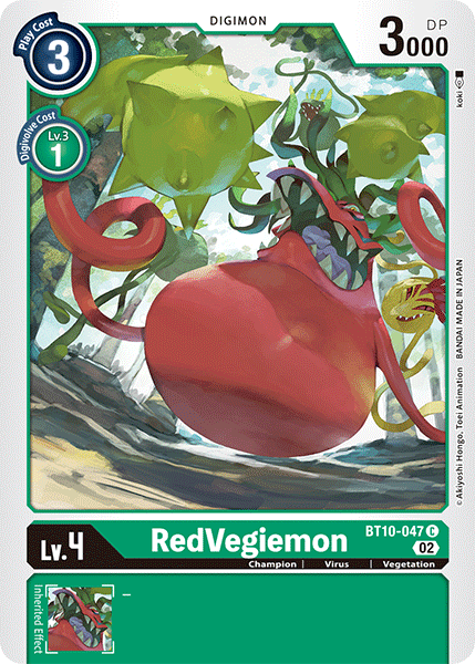 RedVegiemon, BT10-047