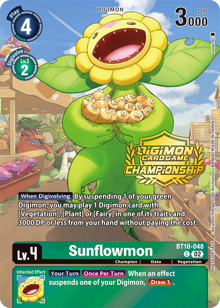 Sunflowmon, BT10-048-p1