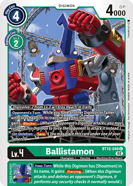 Ballistamon, BT10-049