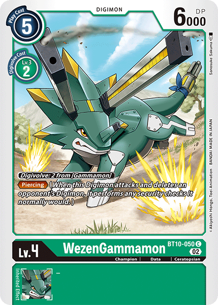 WezenGammamon, BT10-050