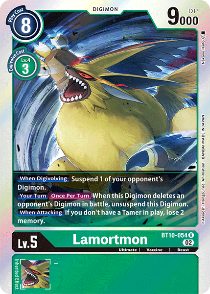 Lamortmon, BT10-054
