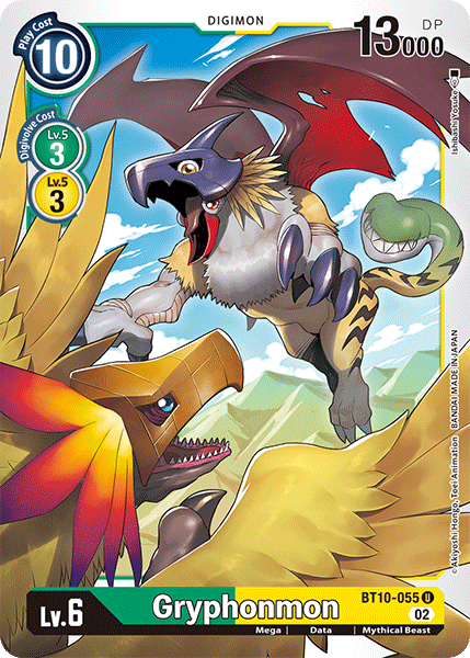 Gryphonmon, BT10-055