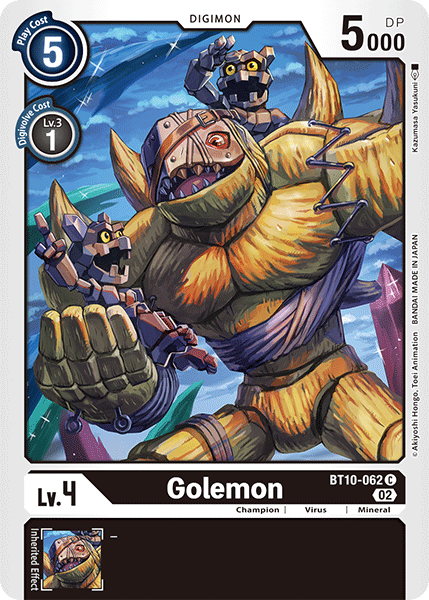 Golemon, BT10-062