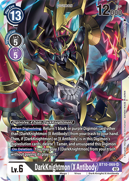 DarkKnightmon (X Antibody), BT10-069