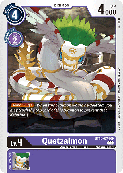 Quetzalmon, BT10-074