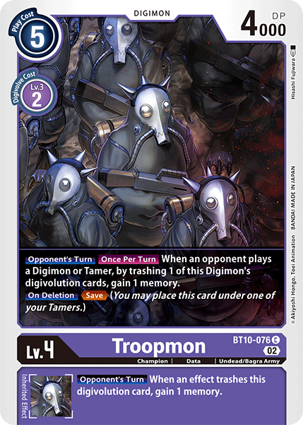Troopmon, BT10-076