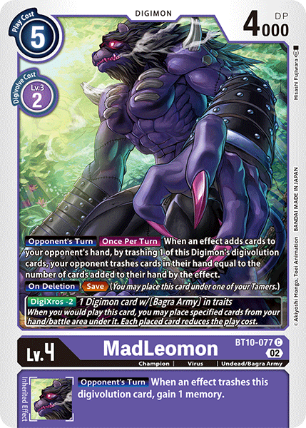 MadLeomon, BT10-077