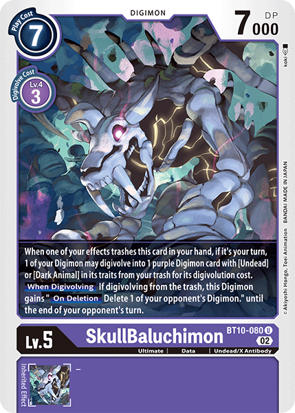 SkullBaluchimon, BT10-080