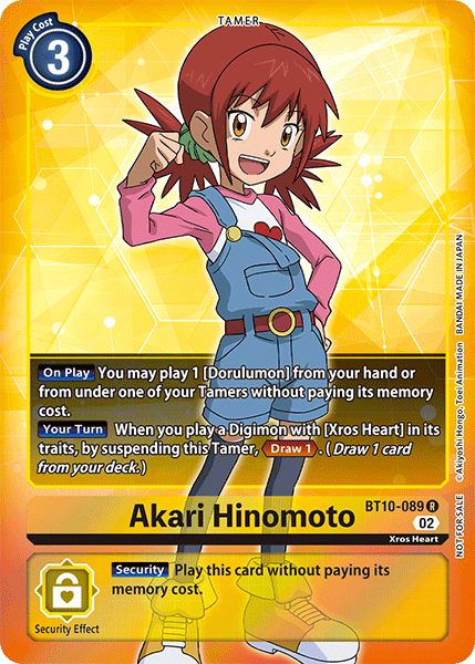 Akari Hinomoto, BT10-089-p1