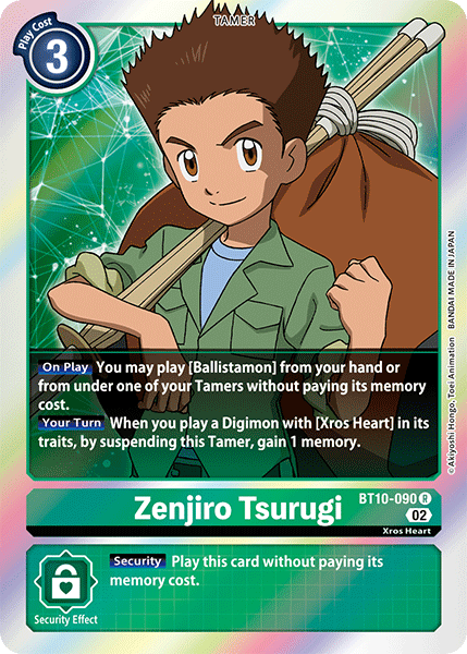 Zenjiro Tsurugi, BT10-090