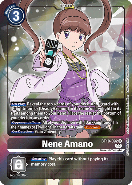 Nene Amano, BT10-092-p1