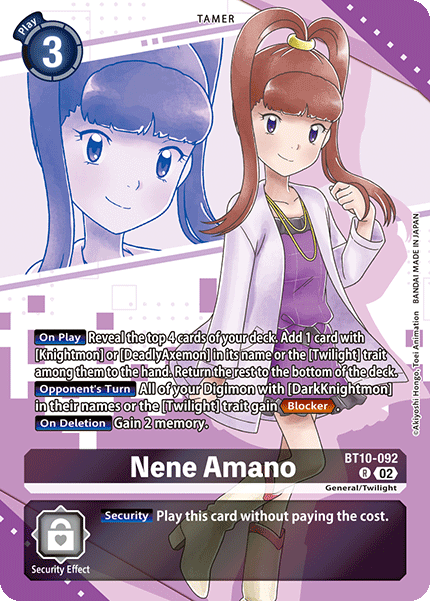 Nene Amano, BT10-092-p2