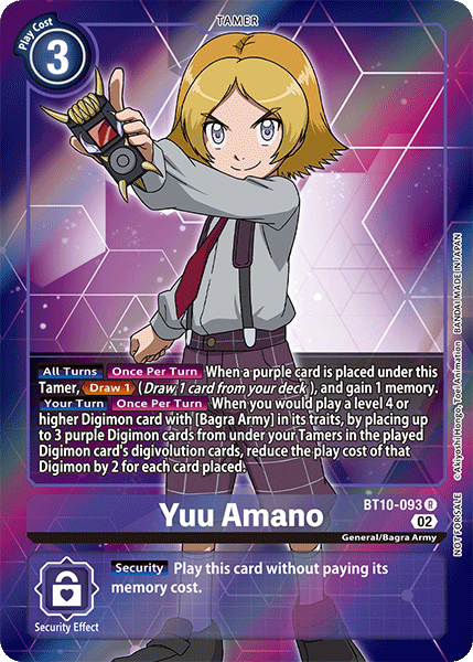 Yuu Amano, BT10-093-p1