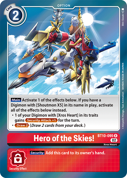 Hero of the Skies!, BT10-095