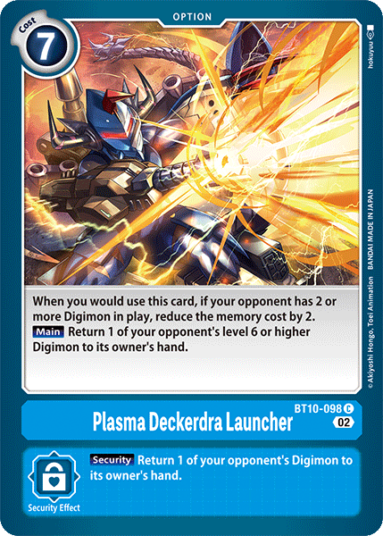 Plasma Deckerdra Launcher, BT10-098