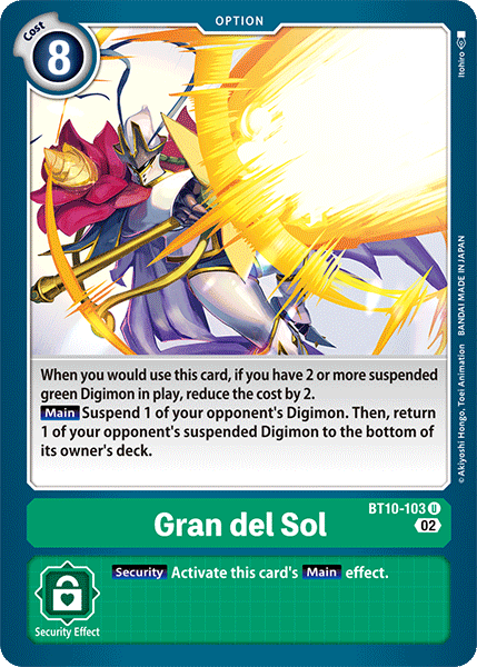 Gran del Sol, BT10-103