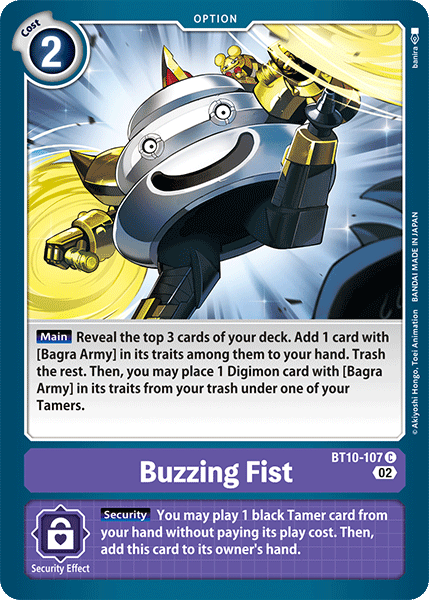 Buzzing Fist, BT10-107