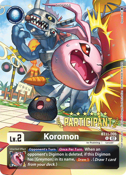 Koromon, BT11-005-p1