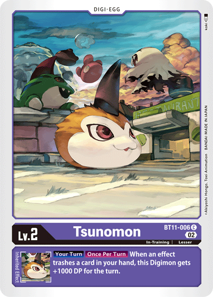 Tsunomon, BT11-006
