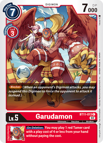Garudamon, BT11-013