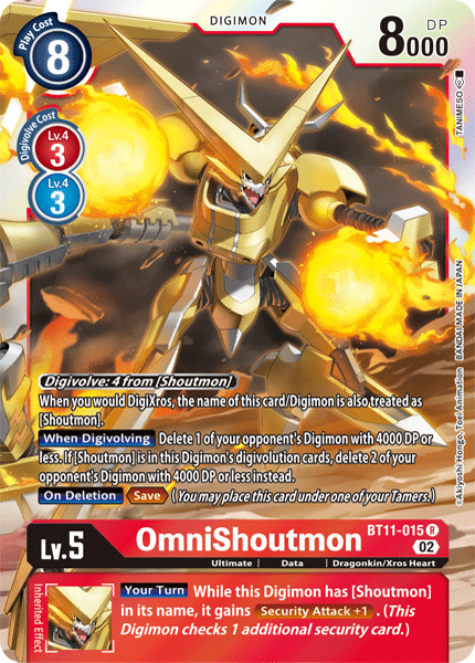 OmniShoutmon, BT11-015