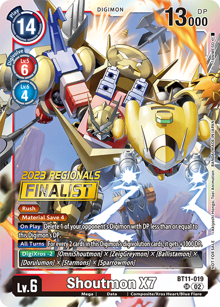 Shoutmon X7, BT11-019-p3