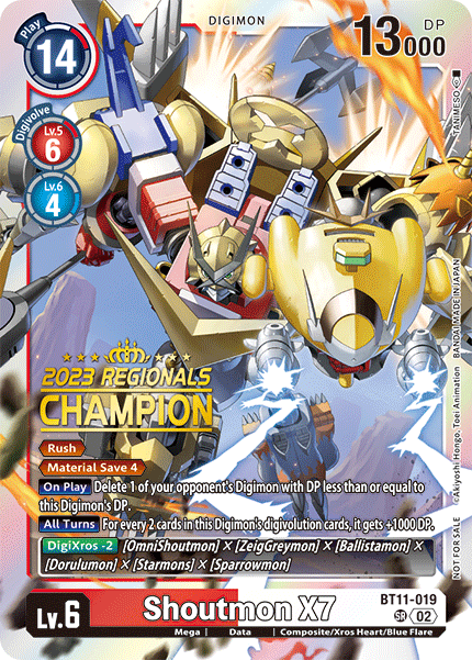 Shoutmon X7, BT11-019-p4