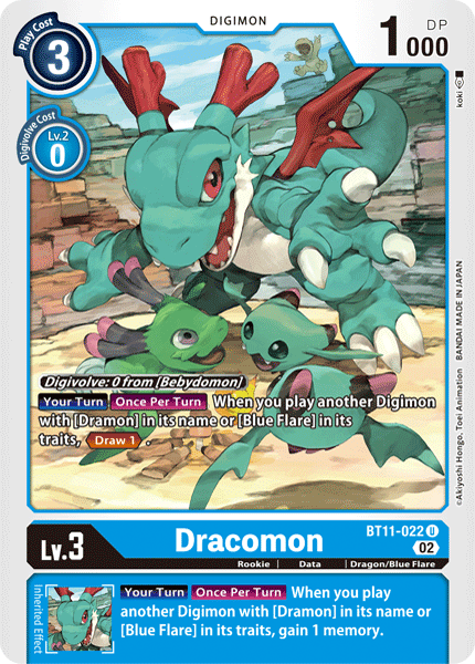 Dracomon, BT11-022