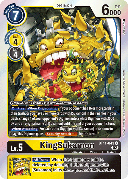 KingSukamon, BT11-043