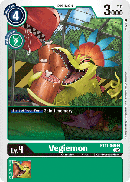 Vegiemon, BT11-049