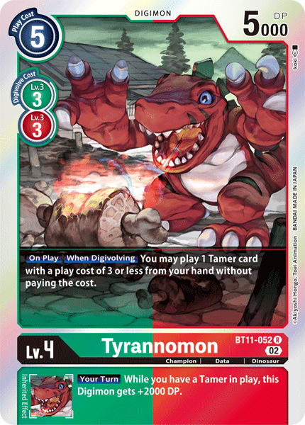 Tyrannomon, BT11-052